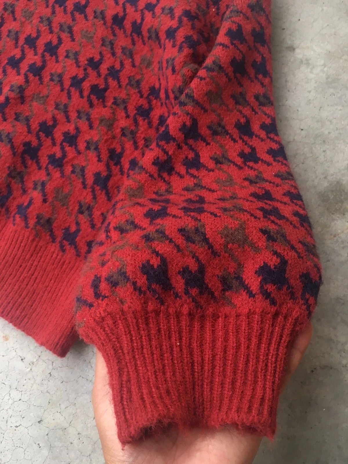 Other 📌Rare Sweater knitwear/Knitting/Fleece Monogram Pattern Size US M / EU 48-50 / 2 - 9 Thumbnail
