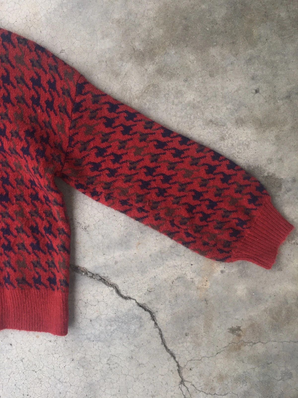 Other 📌Rare Sweater knitwear/Knitting/Fleece Monogram Pattern Size US M / EU 48-50 / 2 - 5 Thumbnail
