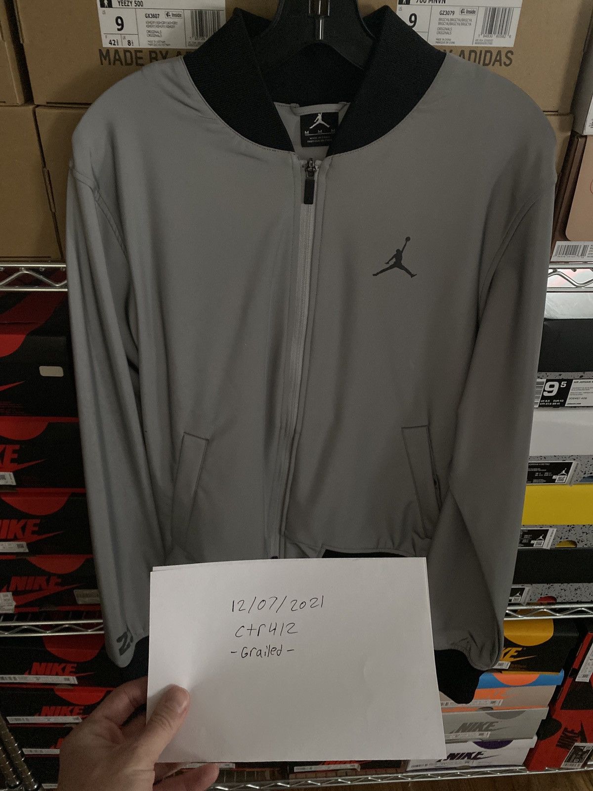 Jordan reflective jacket best sale