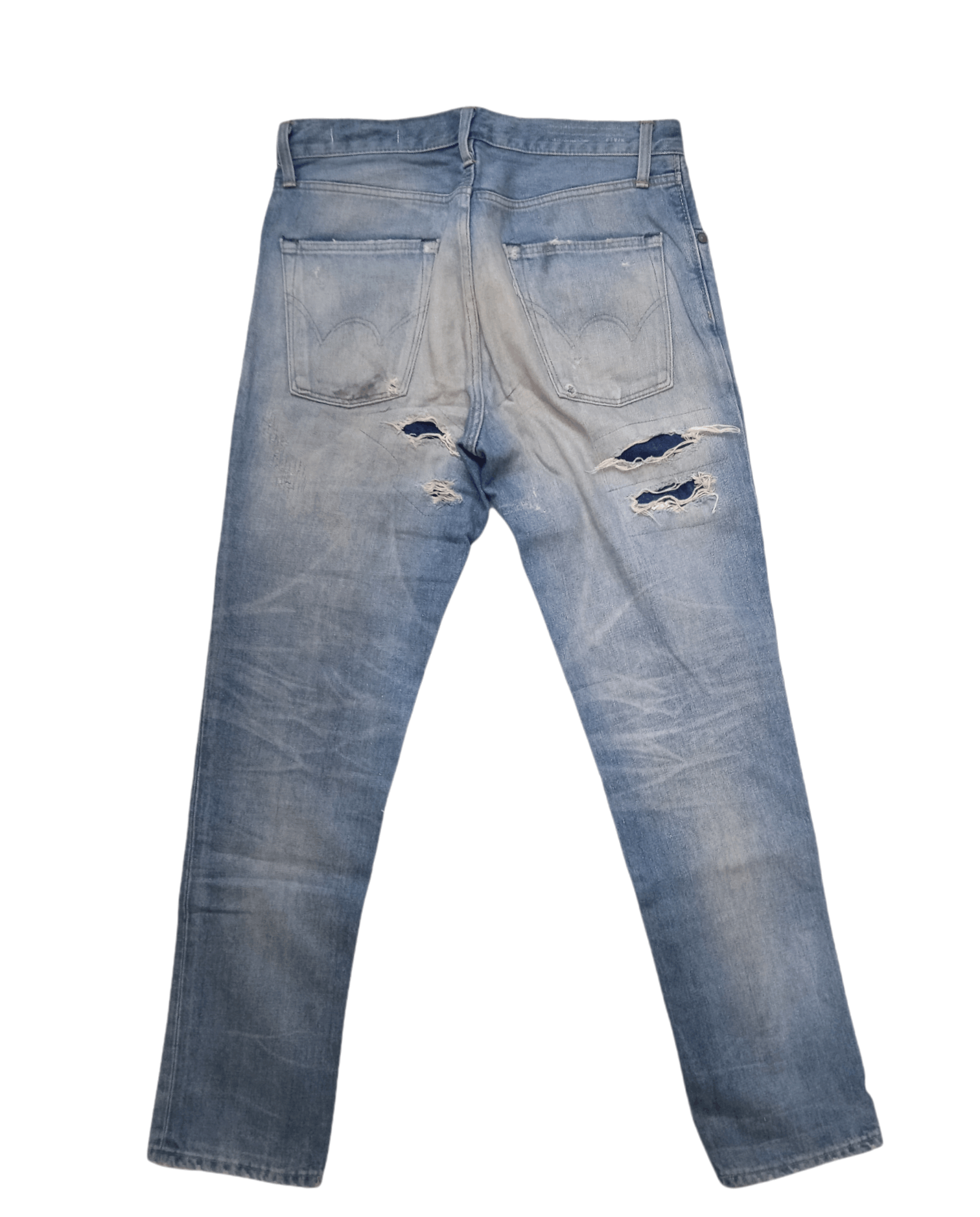 Edwin × Japanese Brand Edwin 503TP Distressed/Patchwork Size US 30 / EU 46 - 2 Thumbnail