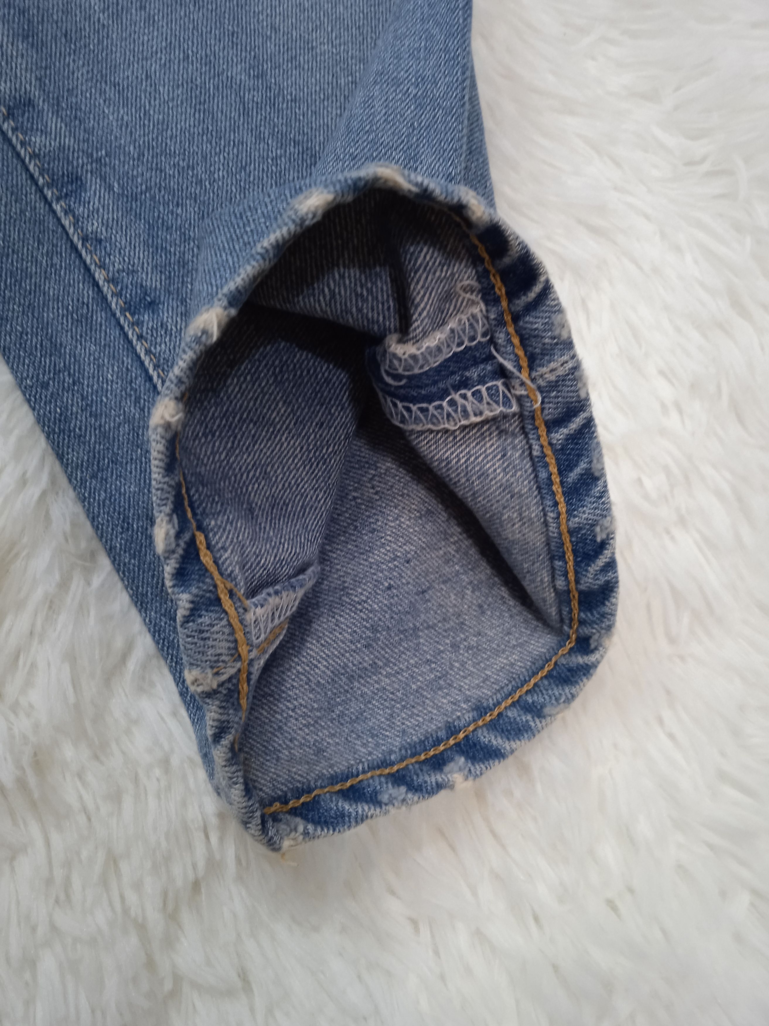 Edwin × Japanese Brand Edwin 503TP Distressed/Patchwork Size US 30 / EU 46 - 6 Thumbnail
