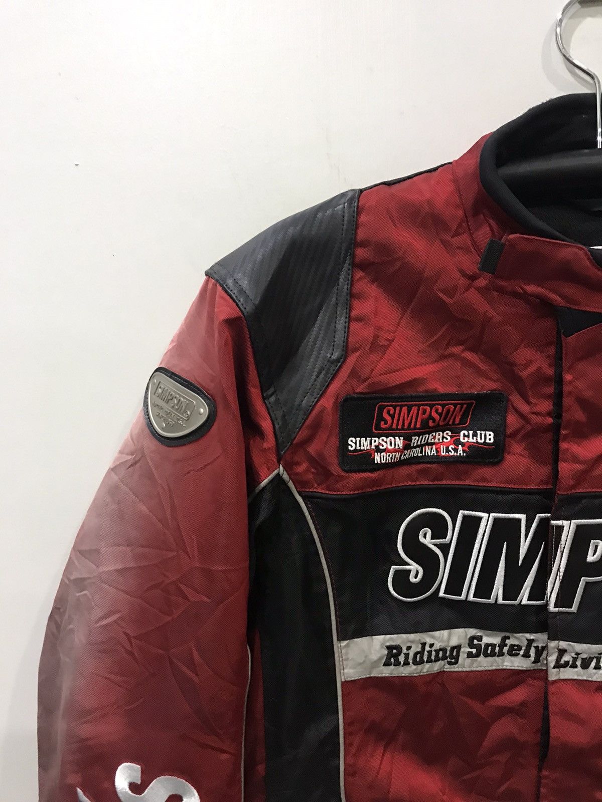 Other SIMPSON USA Track/Drag/Dirt Bike Racing Jacket Size US M / EU 48-50 / 2 - 3 Thumbnail