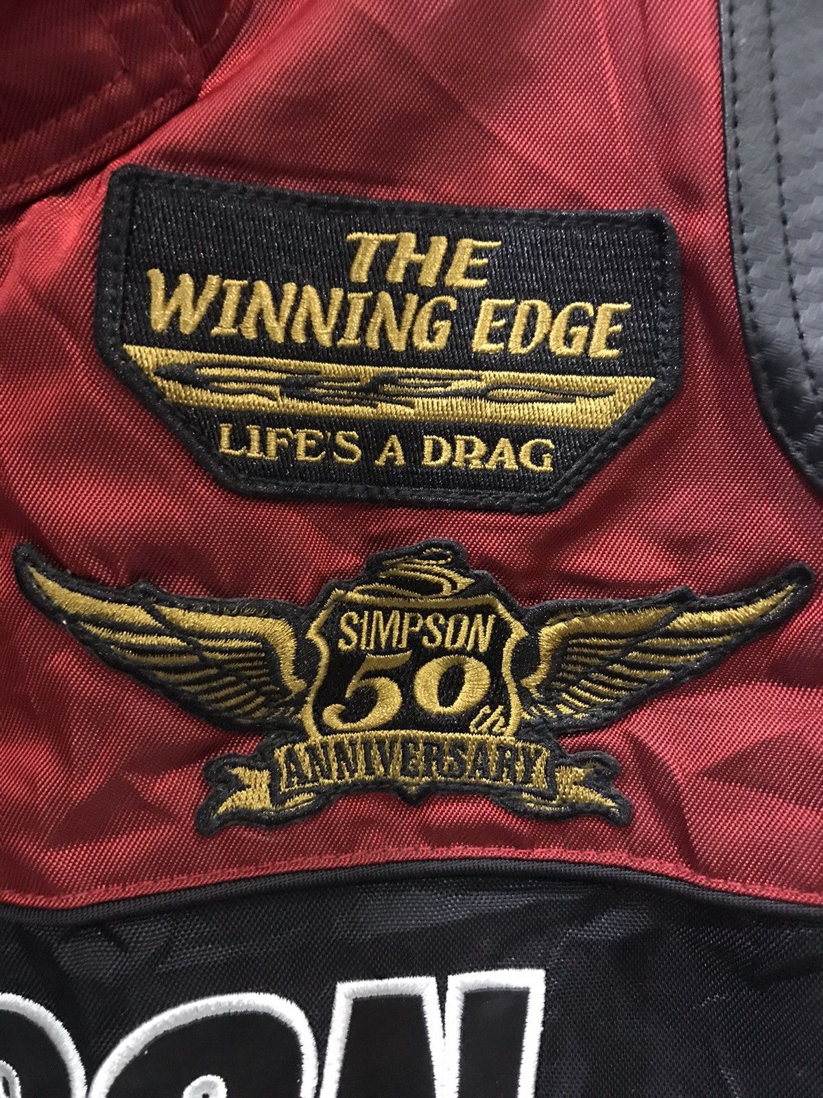 Other SIMPSON USA Track/Drag/Dirt Bike Racing Jacket Size US M / EU 48-50 / 2 - 9 Thumbnail