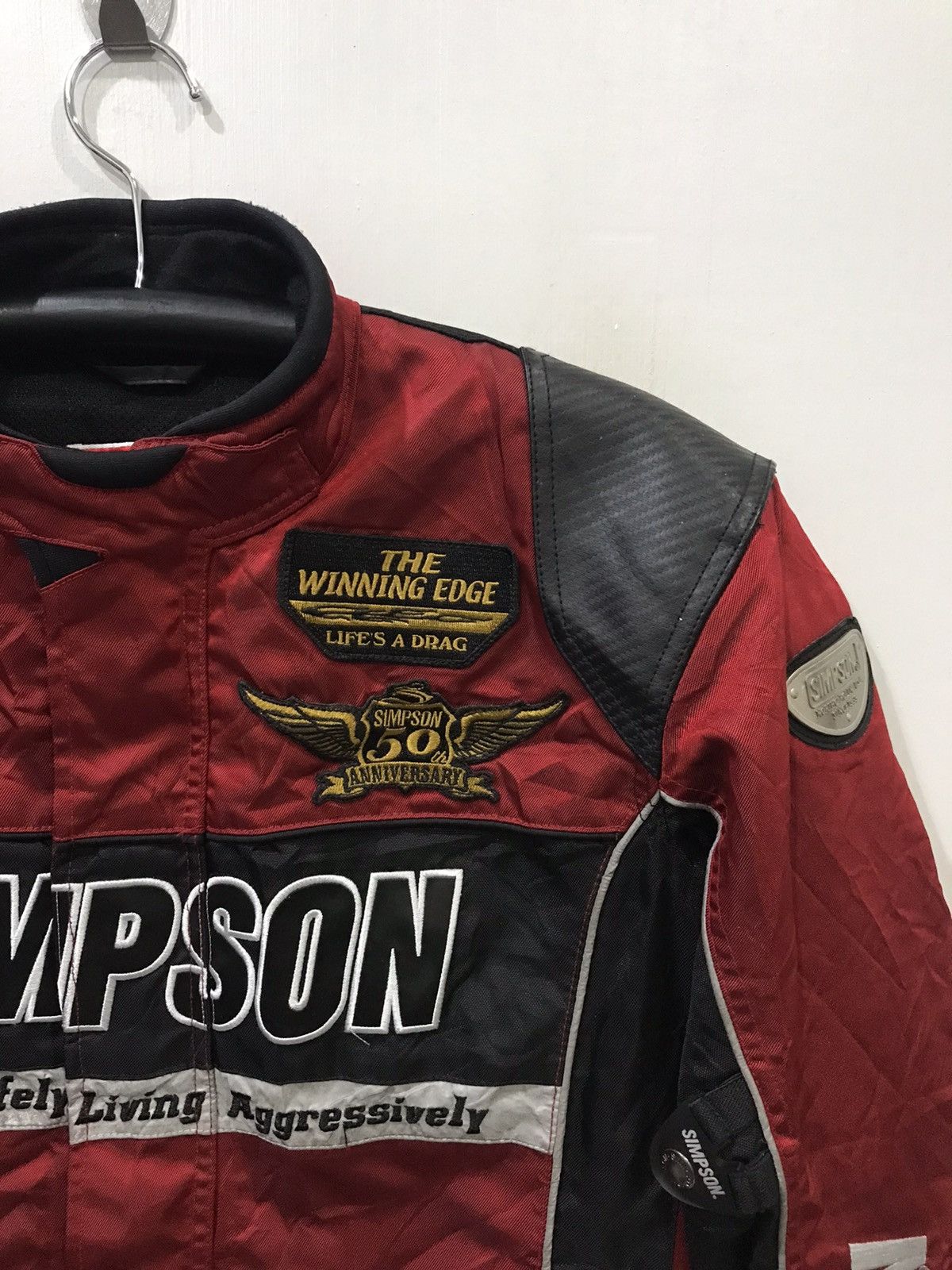 Other SIMPSON USA Track/Drag/Dirt Bike Racing Jacket Size US M / EU 48-50 / 2 - 2 Thumbnail