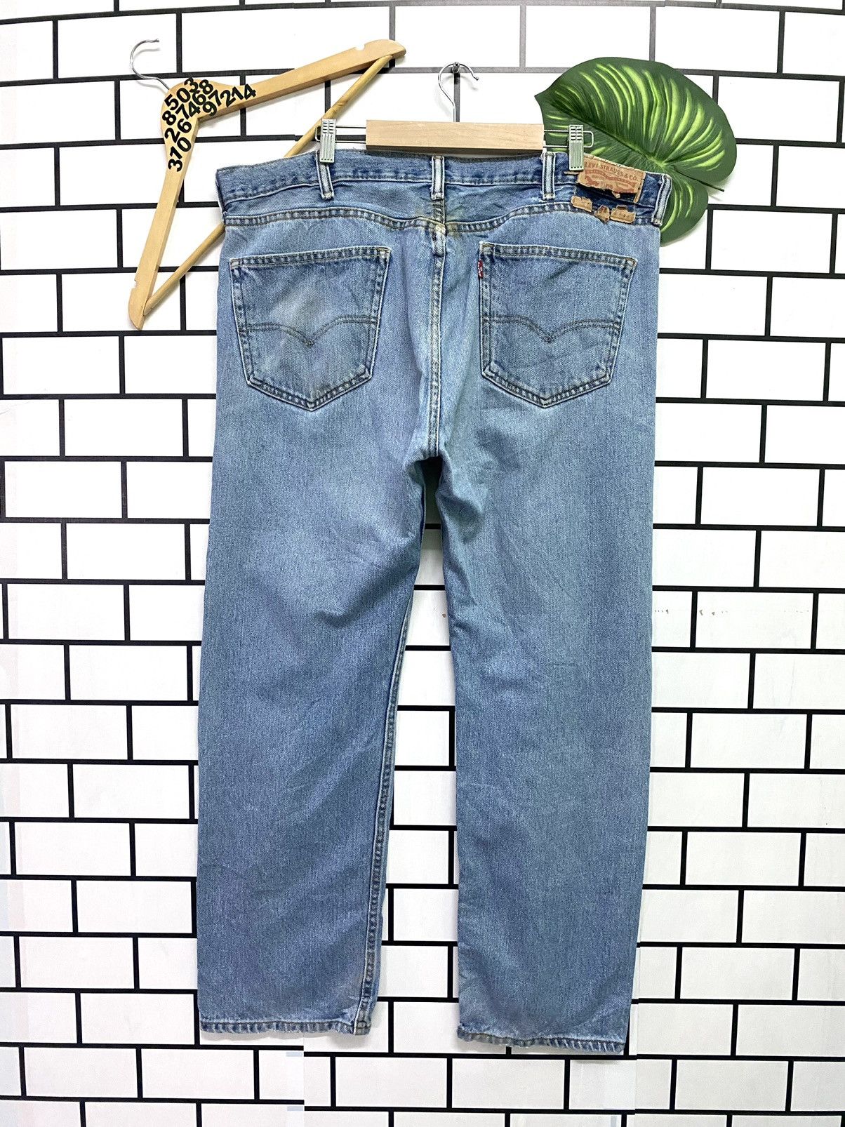 Levi's × Vintage Vintage LEVIS Distressed Denim-L55 Size US 40 / EU 56 - 2 Thumbnail