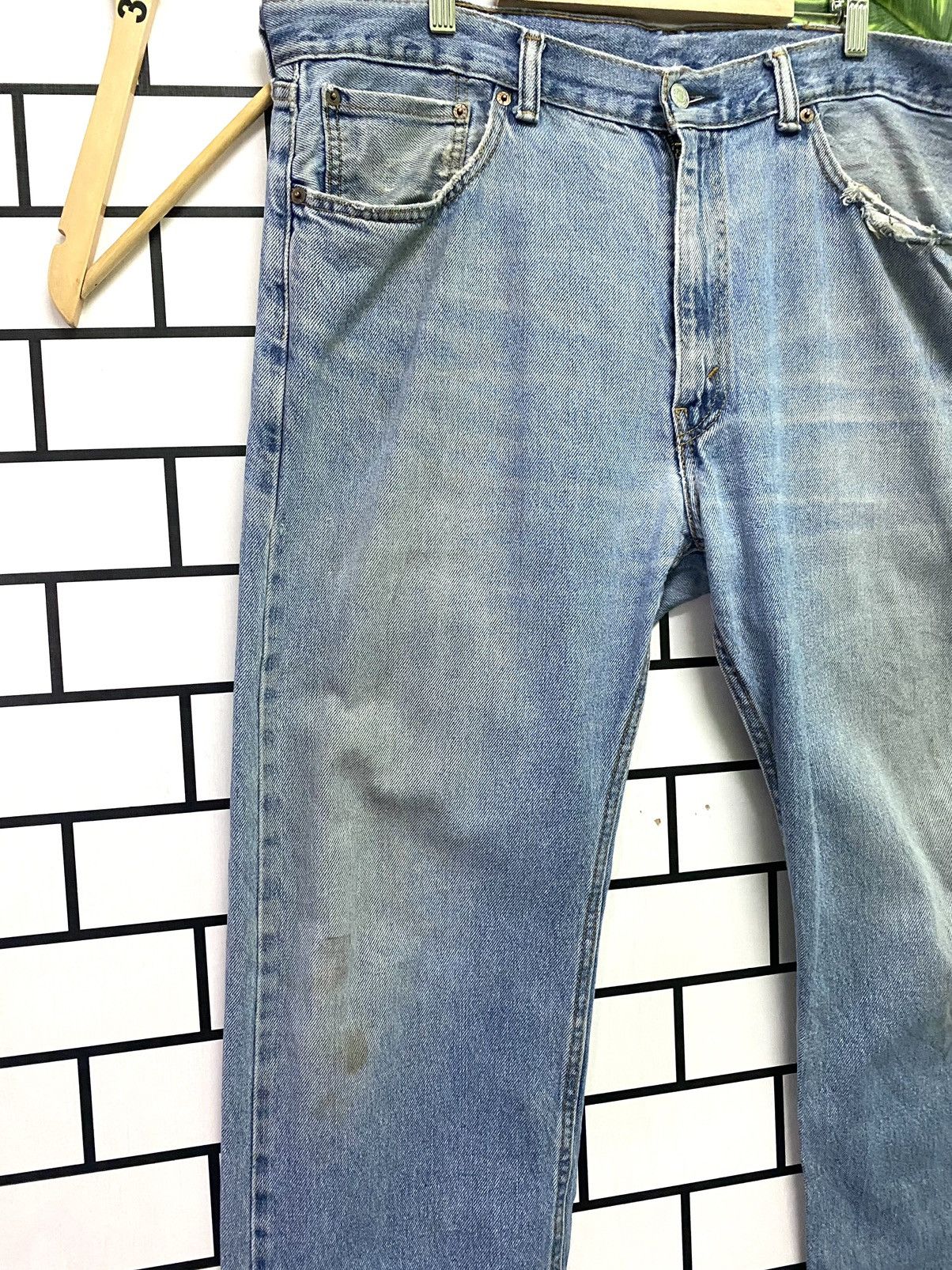Levi's × Vintage Vintage LEVIS Distressed Denim-L55 Size US 40 / EU 56 - 7 Thumbnail