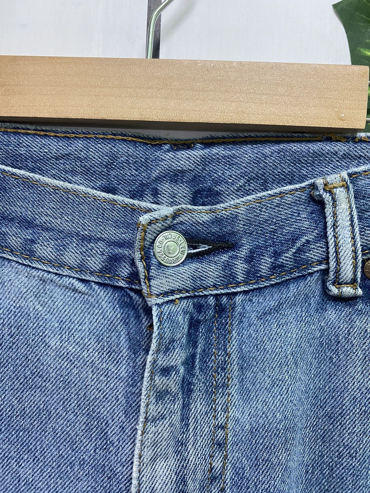 Levi's × Vintage Vintage LEVIS Distressed Denim-L55 Size US 40 / EU 56 - 6 Thumbnail