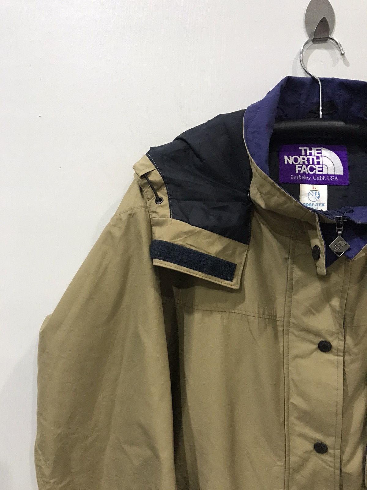 Goretex THE NORTH FACE GORETEX Purple Tag Light Hoodie Jacket Size US L / EU 52-54 / 3 - 4 Thumbnail