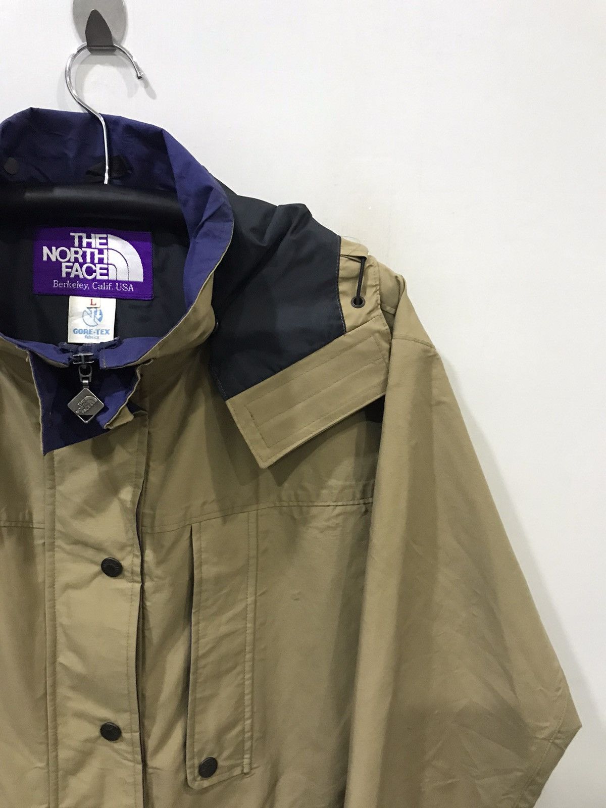 Goretex THE NORTH FACE GORETEX Purple Tag Light Hoodie Jacket Size US L / EU 52-54 / 3 - 3 Thumbnail