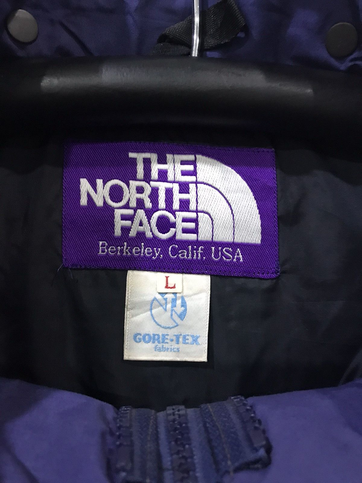 Goretex THE NORTH FACE GORETEX Purple Tag Light Hoodie Jacket Size US L / EU 52-54 / 3 - 2 Thumbnail