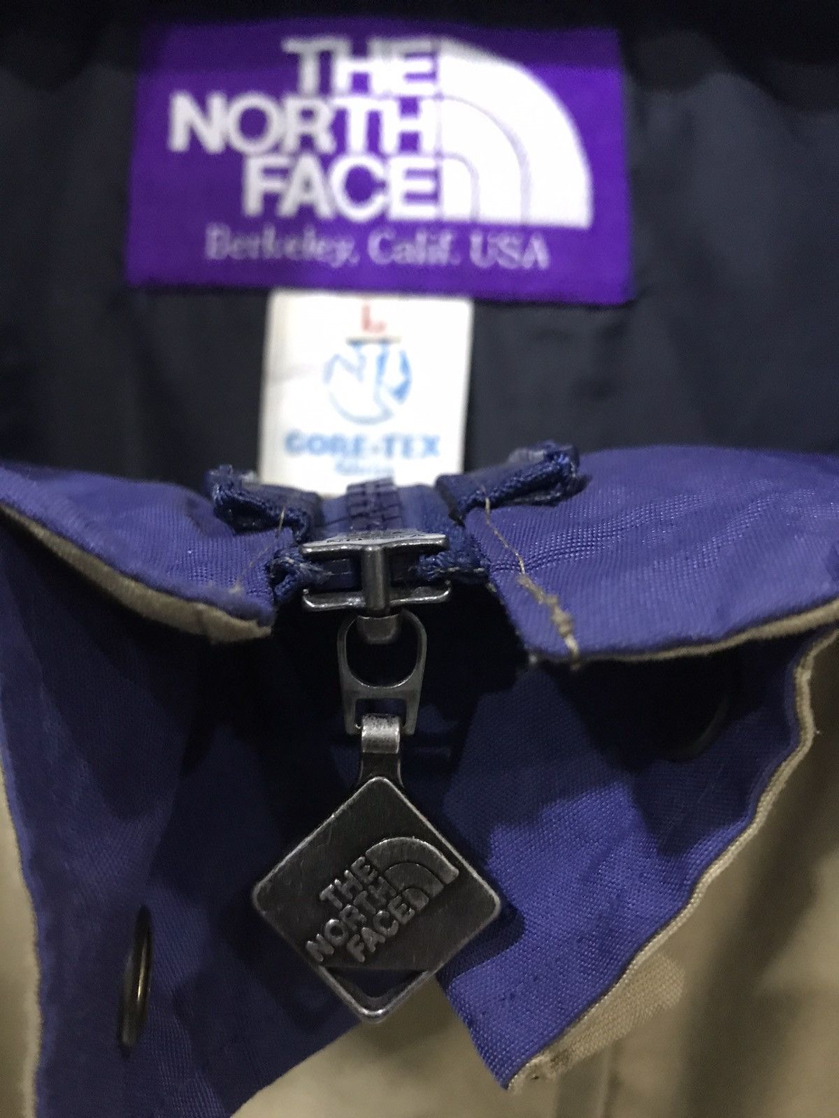 Goretex THE NORTH FACE GORETEX Purple Tag Light Hoodie Jacket Size US L / EU 52-54 / 3 - 9 Thumbnail