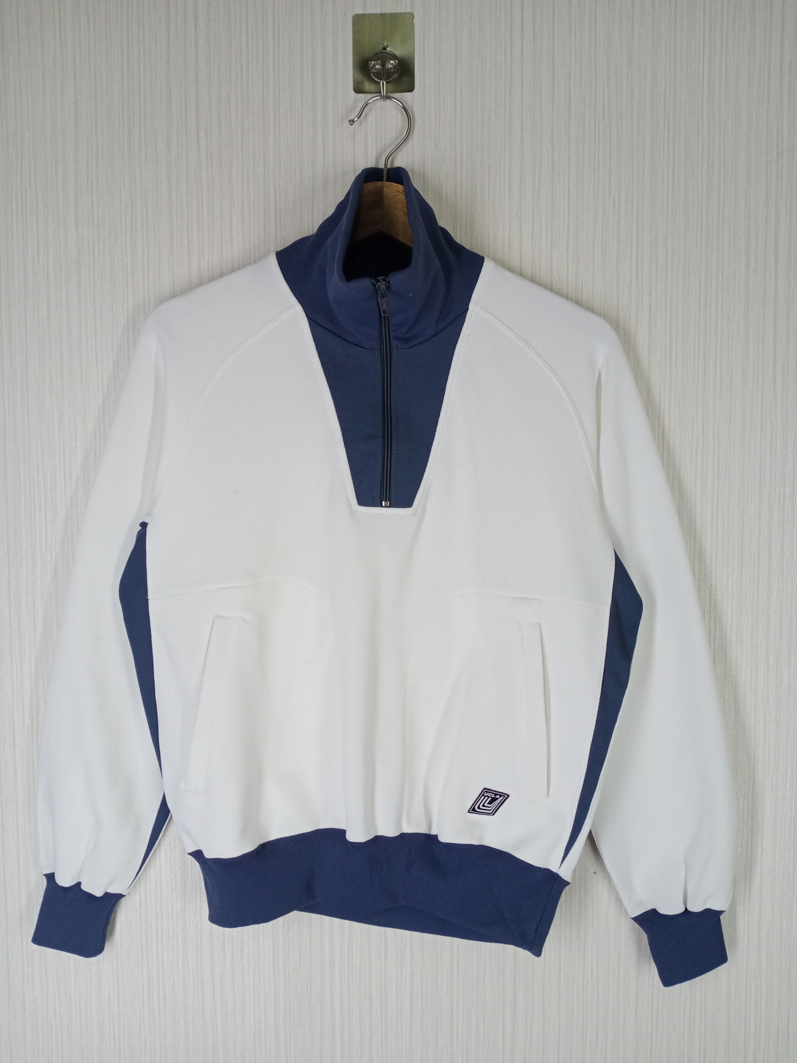NCAA Vintage UCLA Half Zipper Size US M / EU 48-50 / 2 - 2 Thumbnail