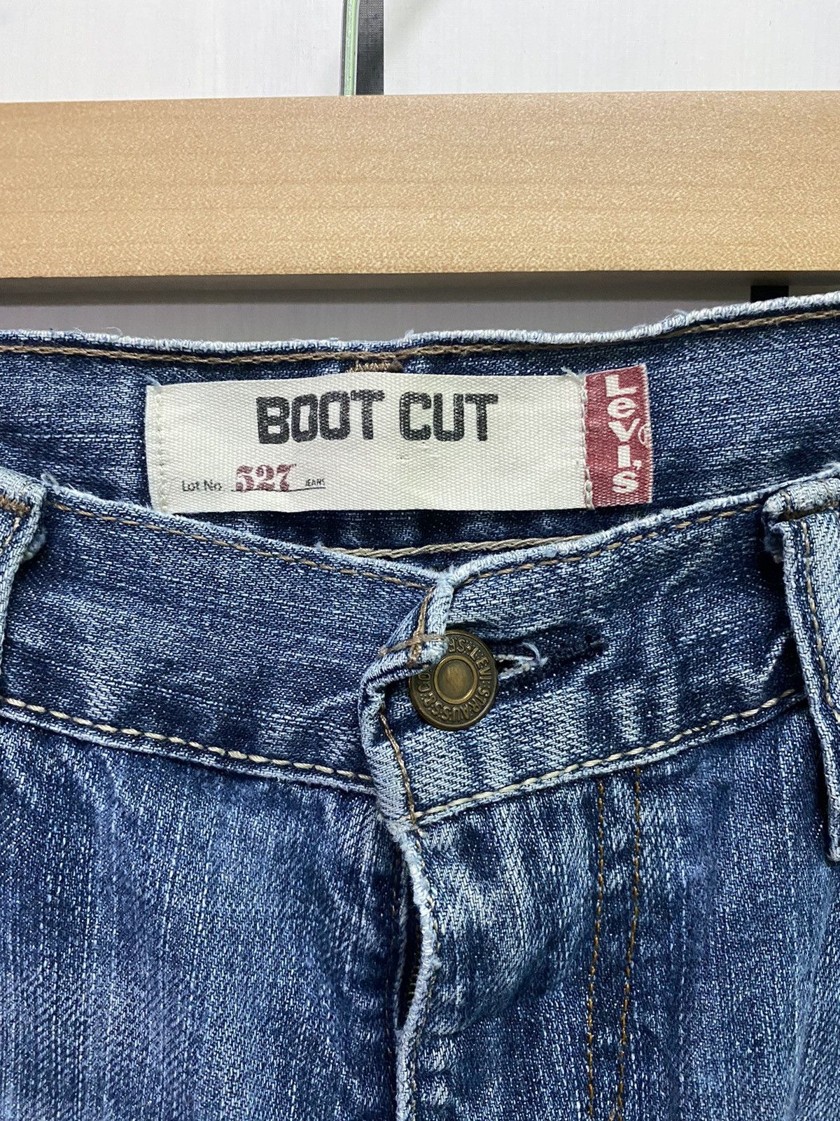 Levi's × Vintage Vintage Levi's 527 Boot Cut Flared Denim -L58 Size US 34 / EU 50 - 4 Thumbnail