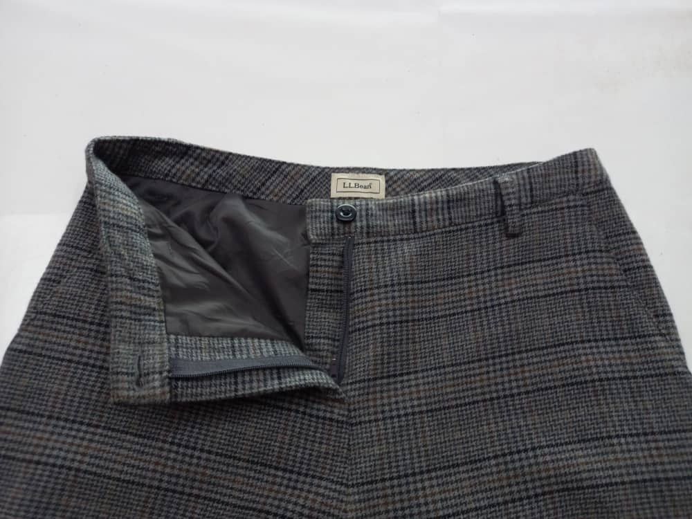 L.L. Bean L.L.Bean Checkered Pants Size US 27 - 5 Thumbnail