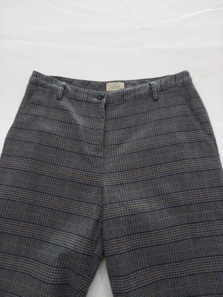 L.L. Bean L.L.Bean Checkered Pants Size US 27 - 6 Thumbnail
