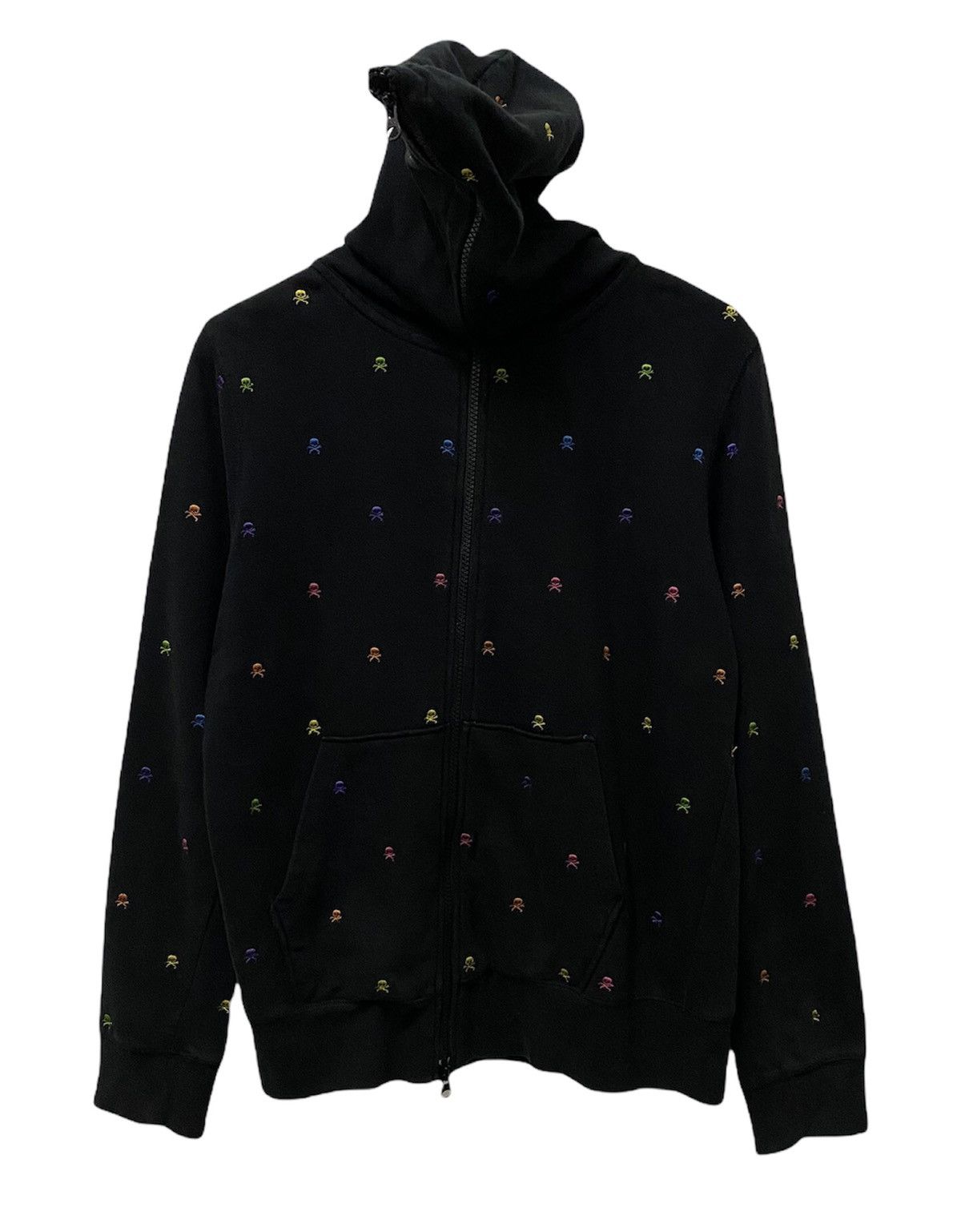 Beams Plus 🇯🇵BEAMS Made in Japan Multicolour Skulls Zipper Hoodies Size US S / EU 44-46 / 1 - 3 Thumbnail