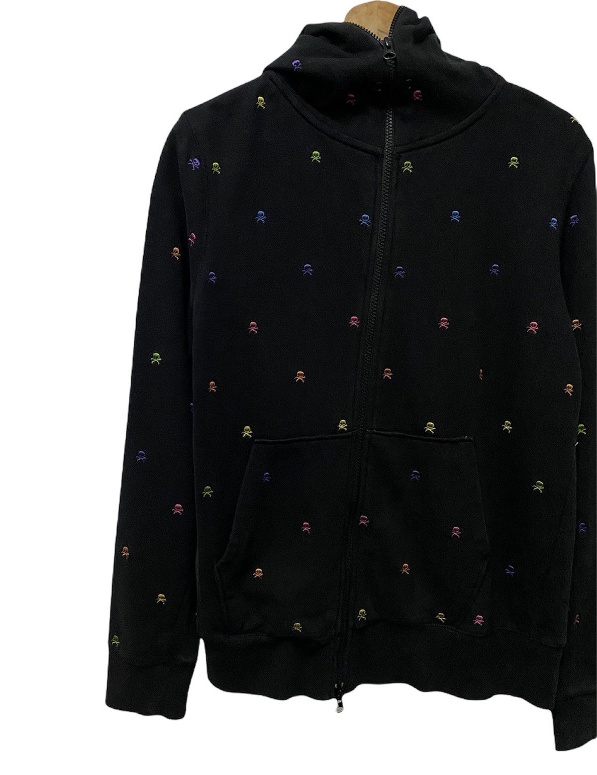 Beams Plus 🇯🇵BEAMS Made in Japan Multicolour Skulls Zipper Hoodies Size US S / EU 44-46 / 1 - 6 Thumbnail