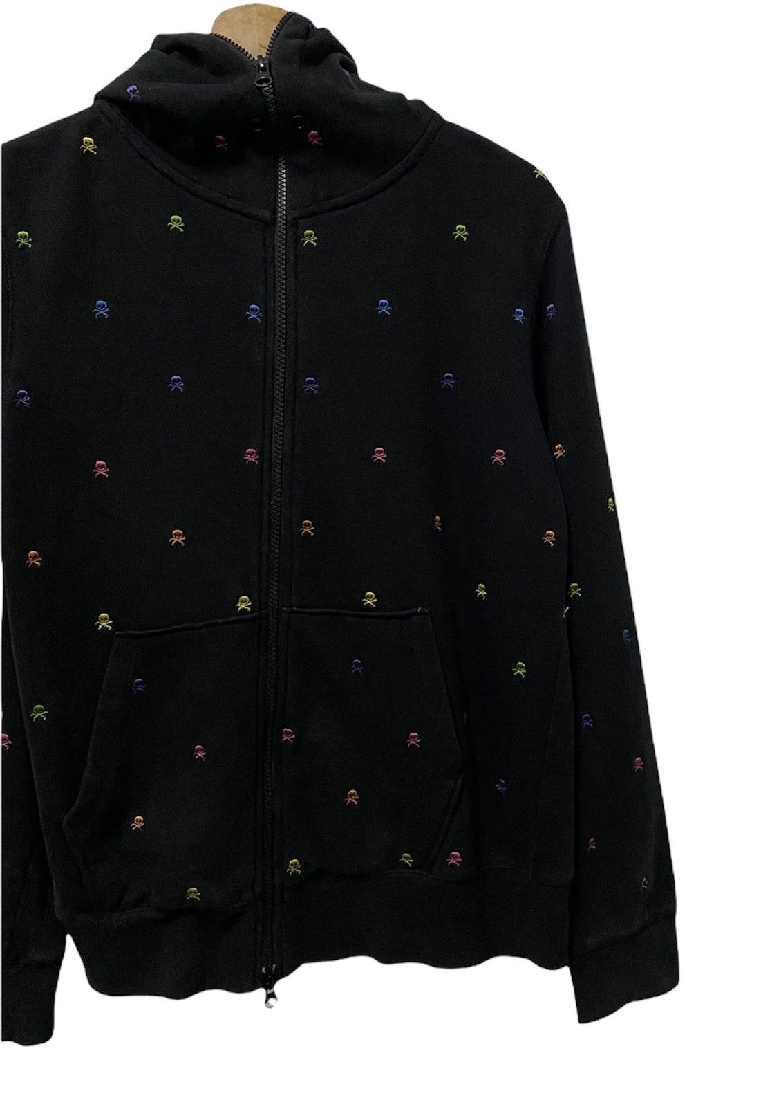 Beams Plus 🇯🇵BEAMS Made in Japan Multicolour Skulls Zipper Hoodies Size US S / EU 44-46 / 1 - 7 Thumbnail