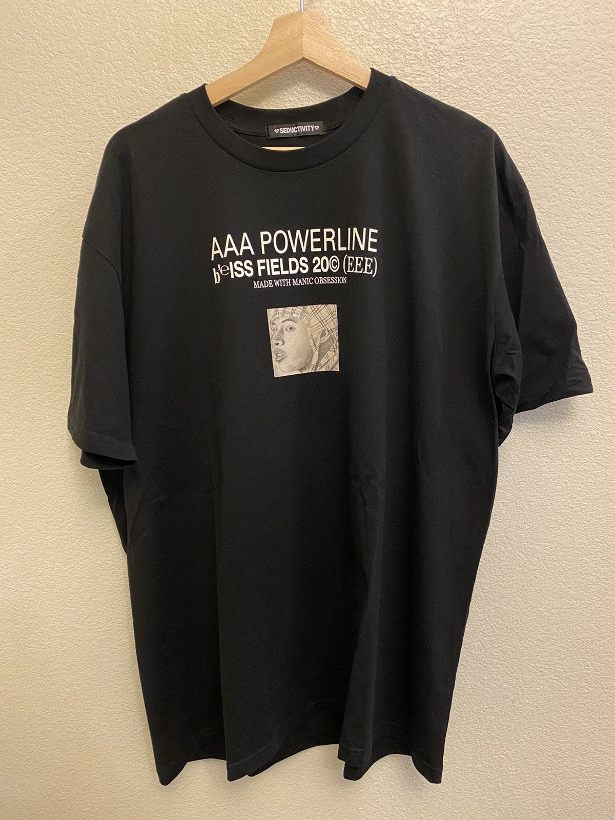 Pre-owned Drain Gang X Sad Boys Ecco2k Bliss Fields Tee