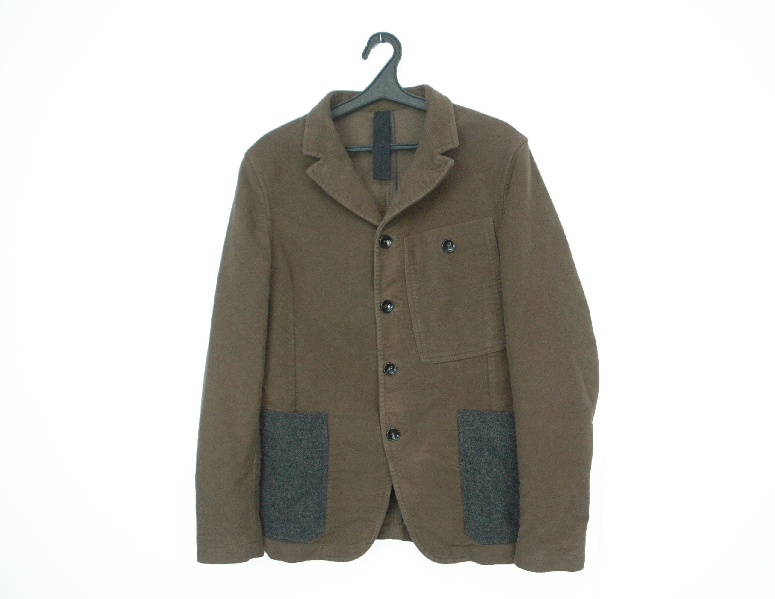 Grifoni Mauro Grifoni Wool Blazer Made in Italy Size 48 Size 48L - 2 Thumbnail