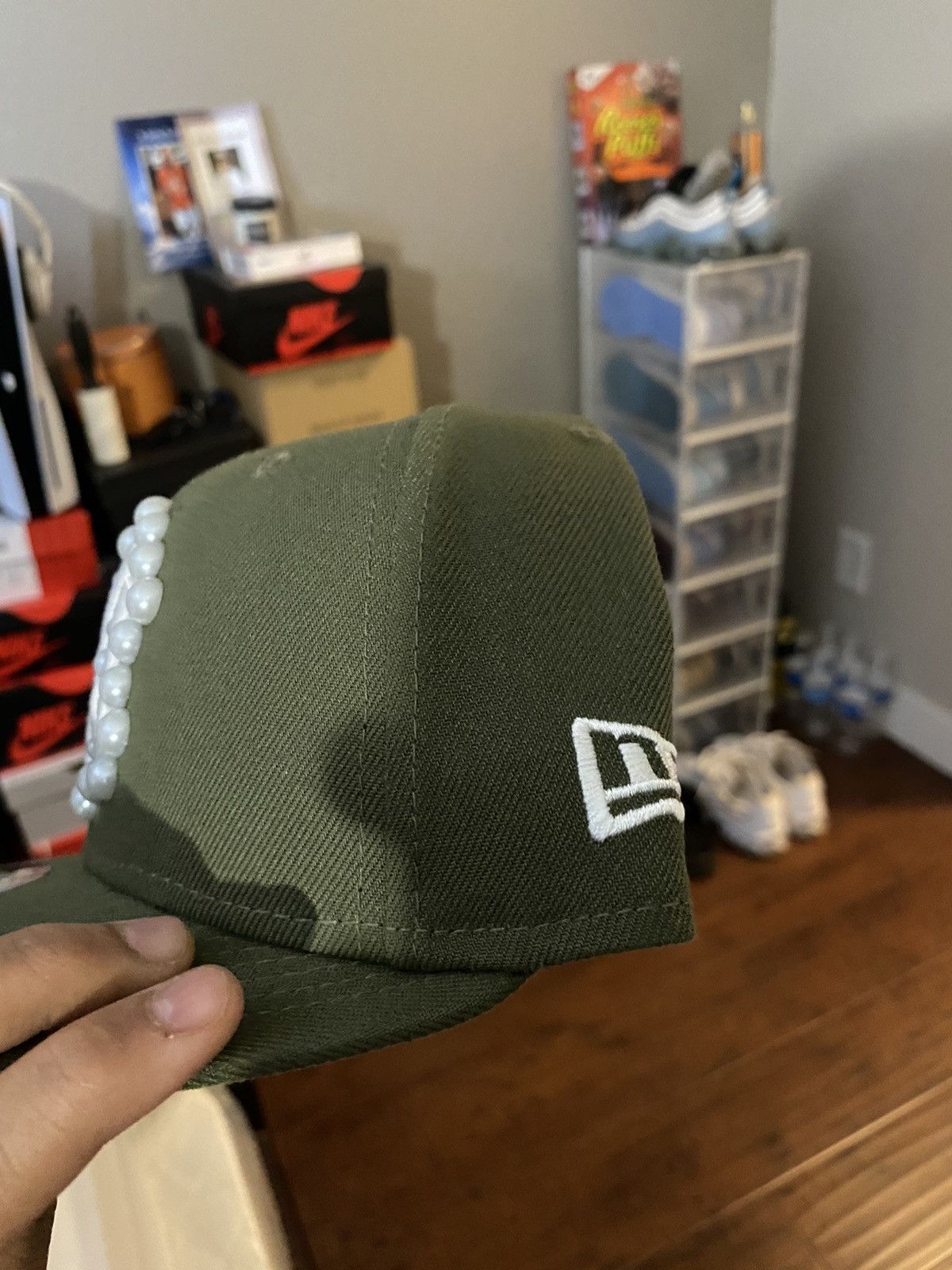 Supreme @1800splurge pearl ny fitted hat Size ONE SIZE - 4 Thumbnail