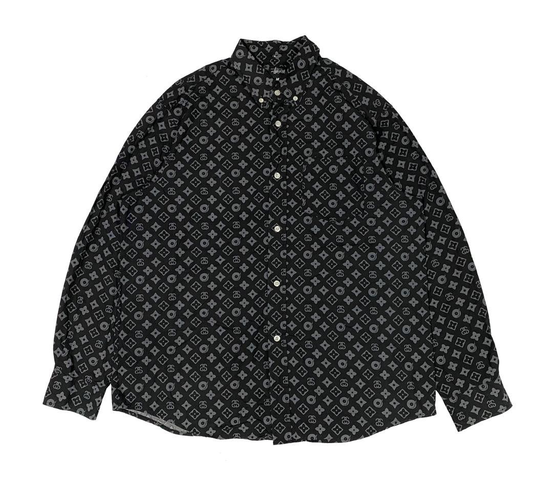 Stussy VINTAGE STUSSY x LOUIS VUITTON MONOGRAM SHIRT | Grailed