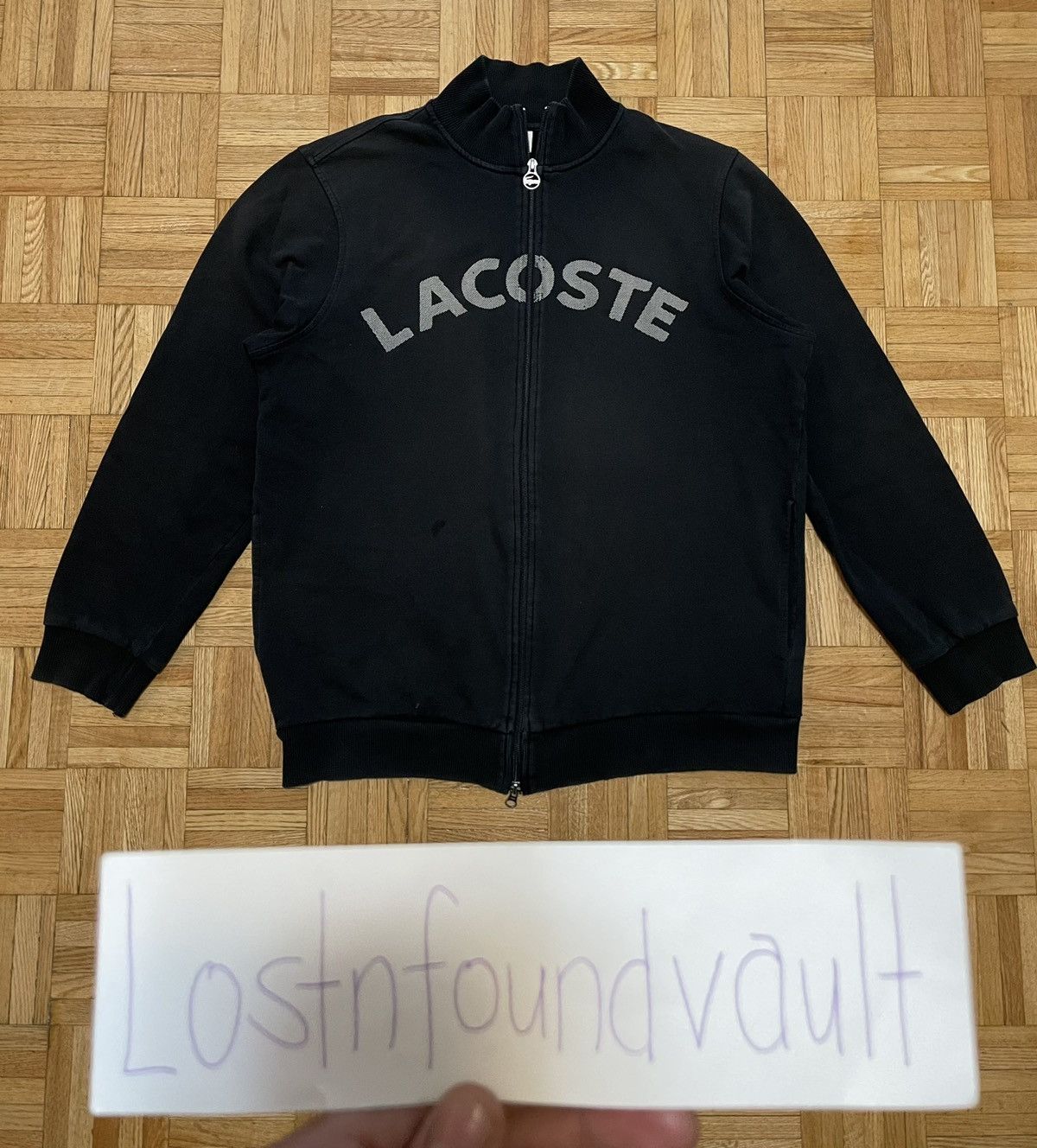 Lacoste Vintage Lacoste track jacket Size US L / EU 52-54 / 3 - 2 Thumbnail