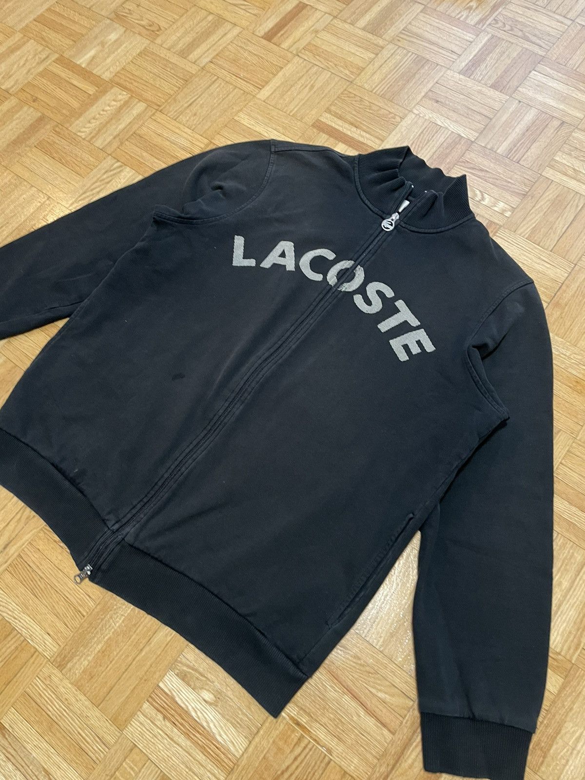 Lacoste Vintage Lacoste track jacket Size US L / EU 52-54 / 3 - 1 Thumbnail