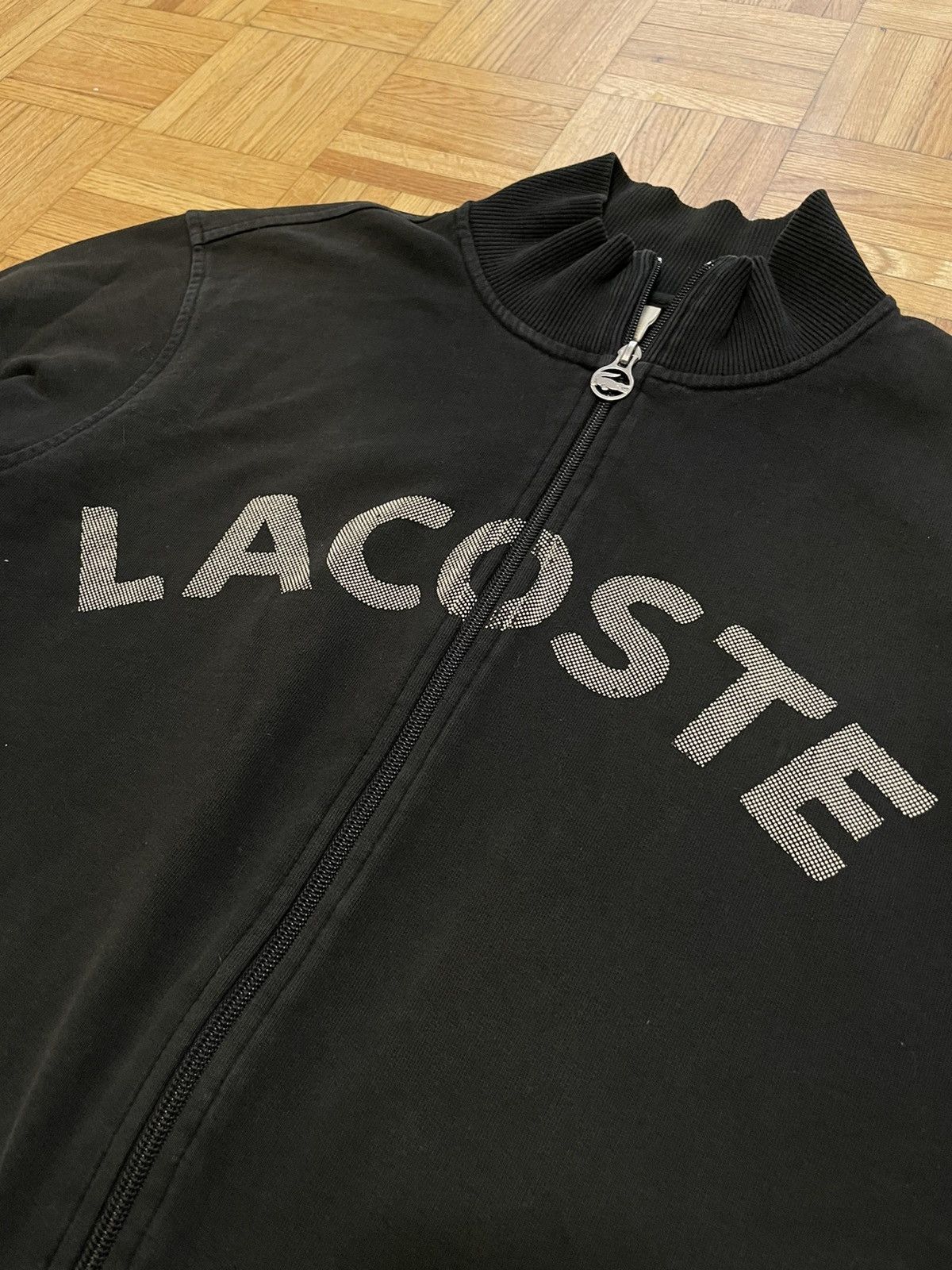 Lacoste Vintage Lacoste track jacket Size US L / EU 52-54 / 3 - 3 Thumbnail