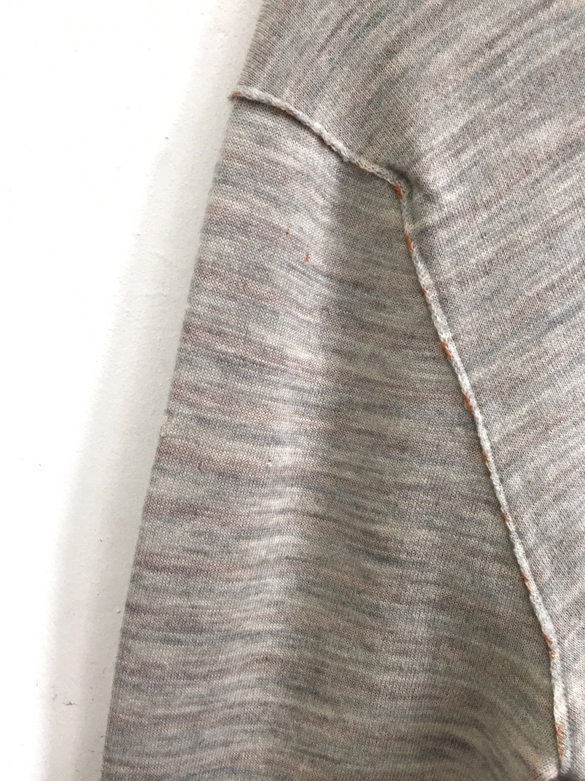Issey Miyake Issey Miyake Wool Blend Kurt Distressed Oversized Jumper Size US L / EU 52-54 / 3 - 6 Thumbnail
