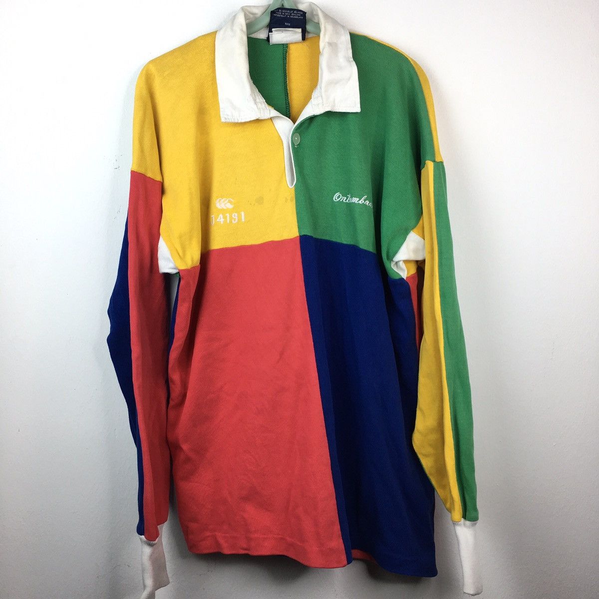 Vintage Canterburry Colourway Long Sleeve Tshirt