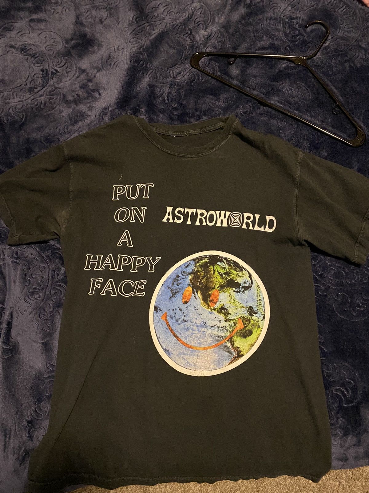 Travis Scott Down To Earth Astroworld T shirt