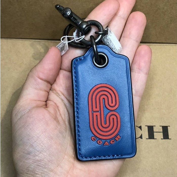 Coach Coach Bottle Opener Key Fob in Colorblock with Coach Patch Grailed