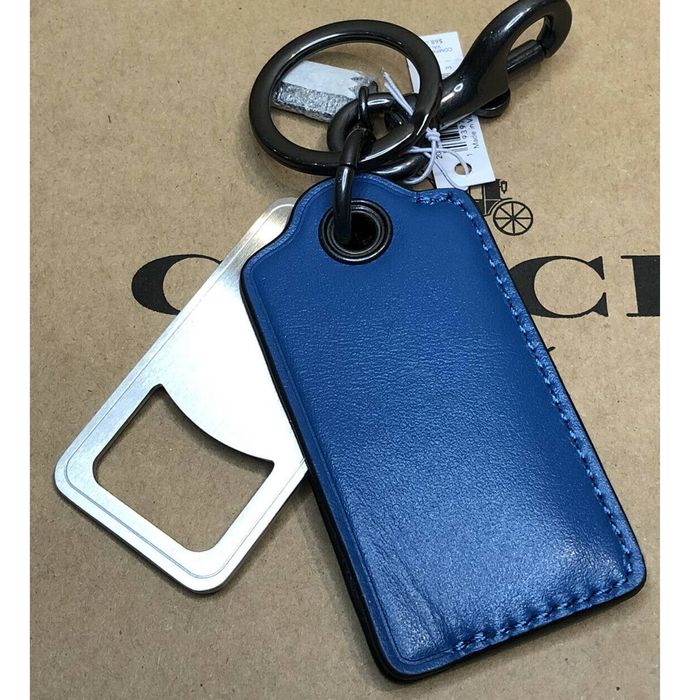 Coach Coach Bottle Opener Key Fob in Colorblock with Coach Patch Grailed