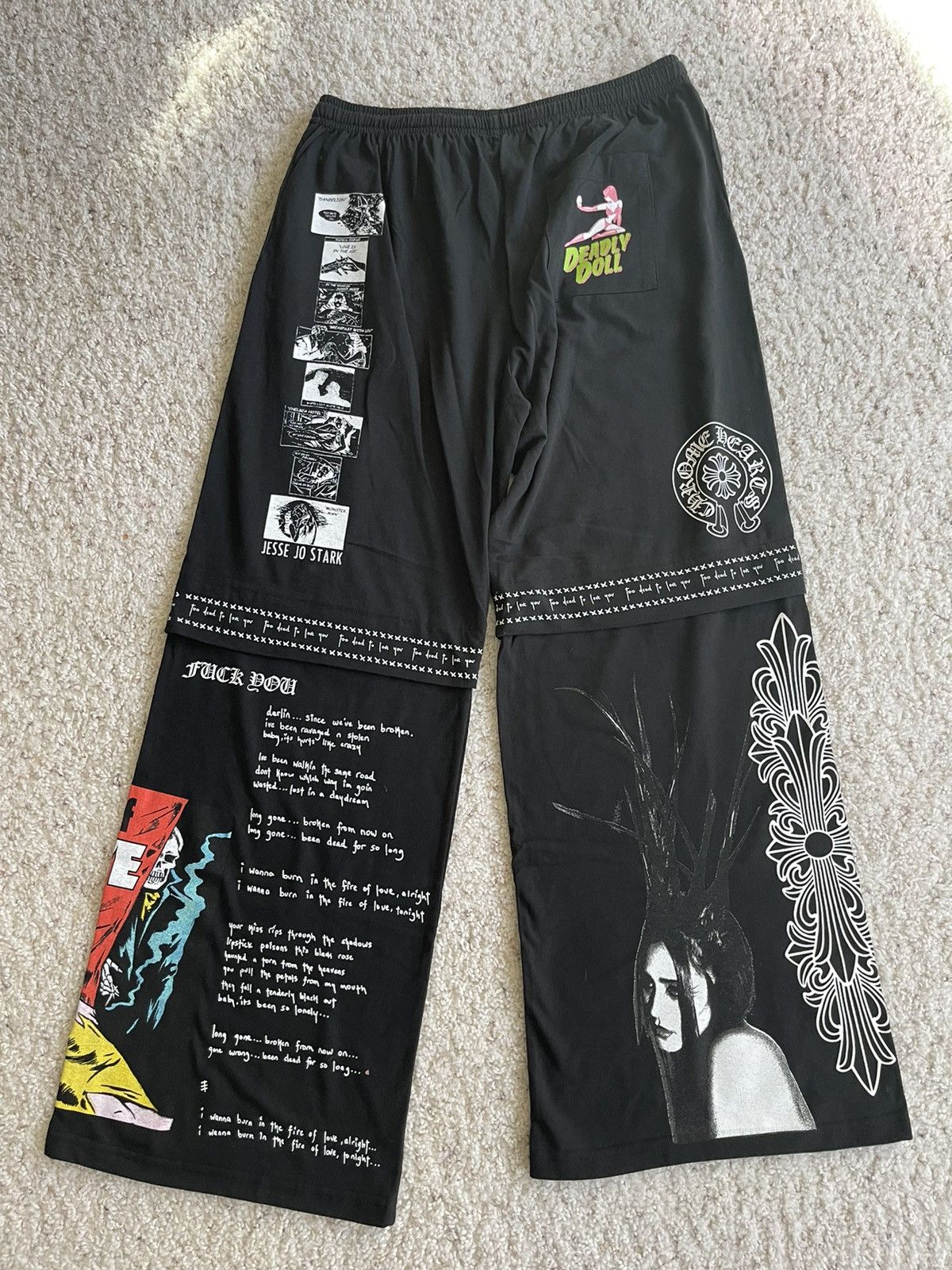 Chrome Hearts Chrome Hearts Art Basel Deadly Doll Pants size