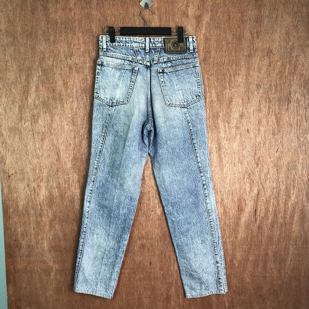 Vintage Euro vintage Wrangler Blue Denim pants #6354 Size 26" / US 2 / IT 38 - 6 Thumbnail