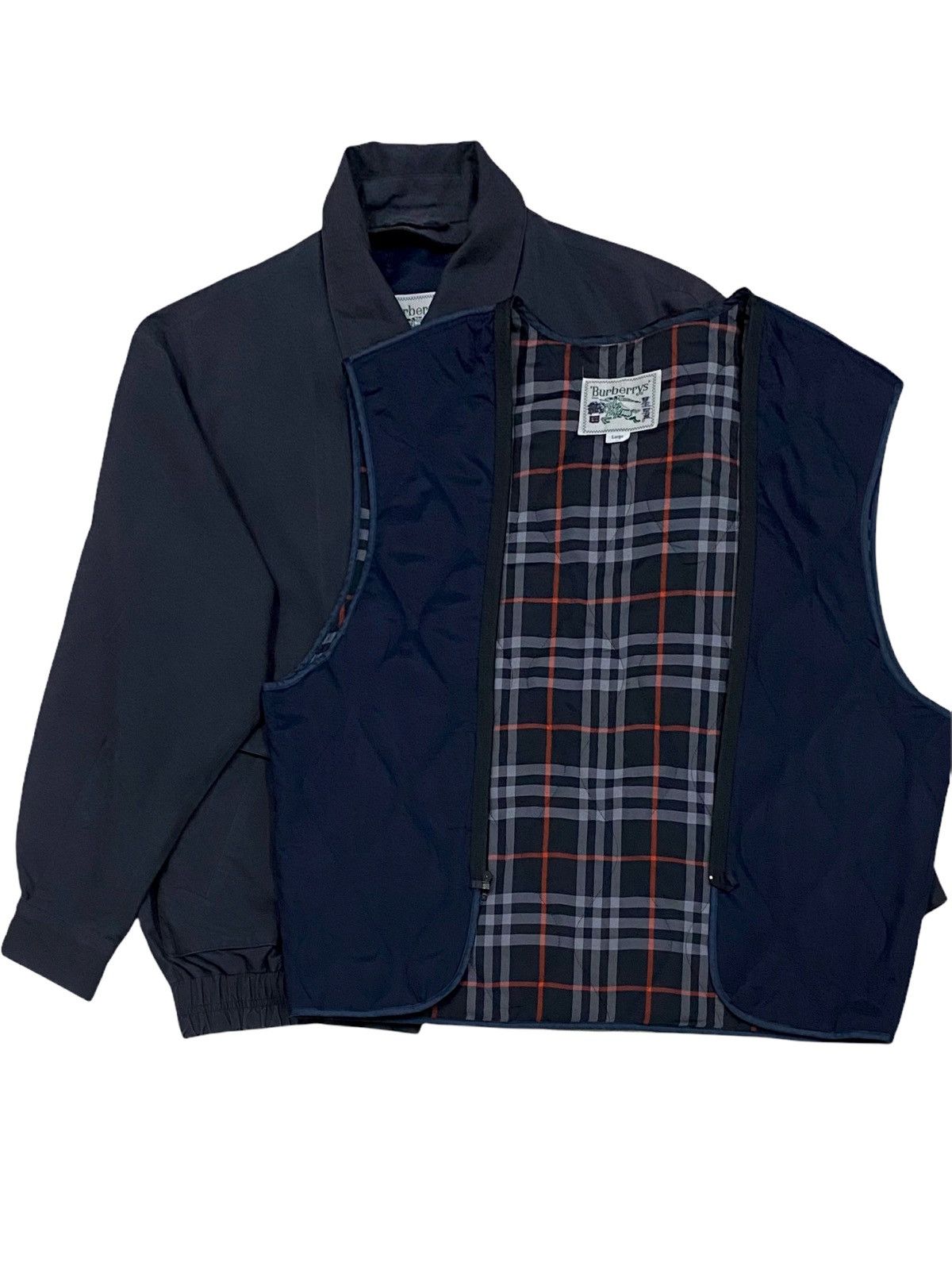 Burberry × Burberry Prorsum VINTAGE BURBERRY’S DOUBLE LINNING DESIGN BOMBERS JACKET Size US L / EU 52-54 / 3 - 4 Thumbnail