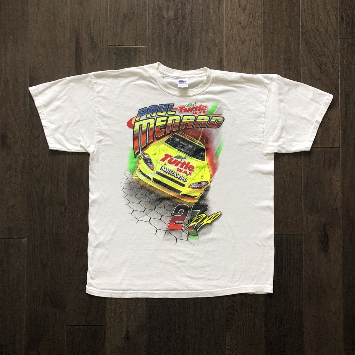 NASCAR Paul Menard 27 Nascar Racing T-Shirt | Grailed