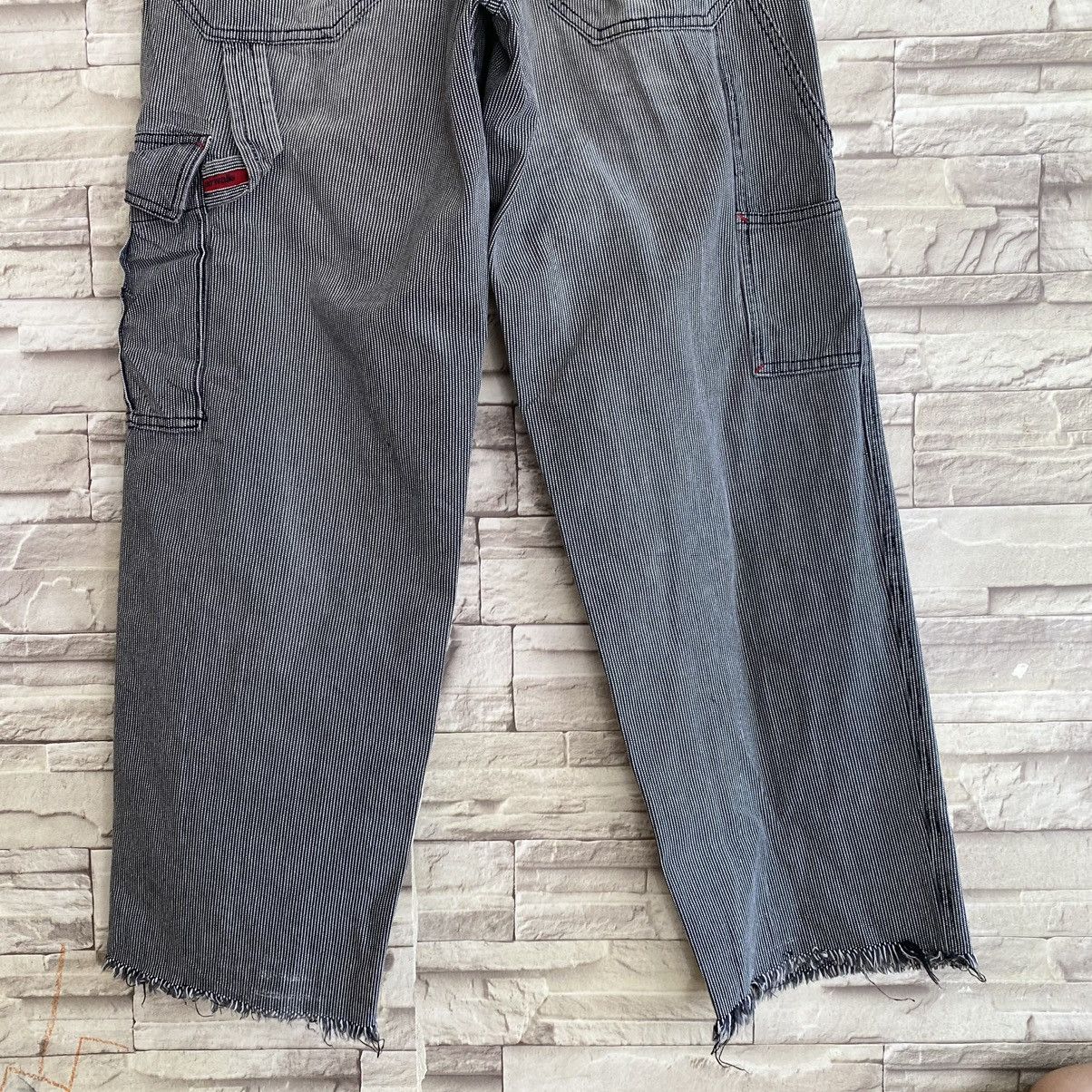 Airwalk Vintage Airwalk Carpenter Hickory Loose Pants Size US 28 / EU 44 - 10 Thumbnail