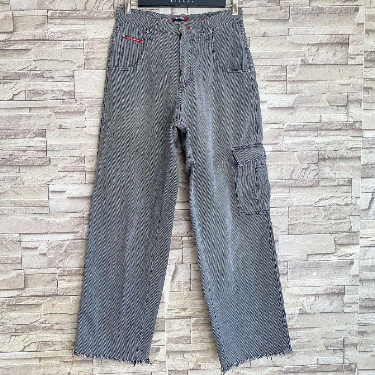 Airwalk Vintage Airwalk Carpenter Hickory Loose Pants Size US 28 / EU 44 - 3 Thumbnail