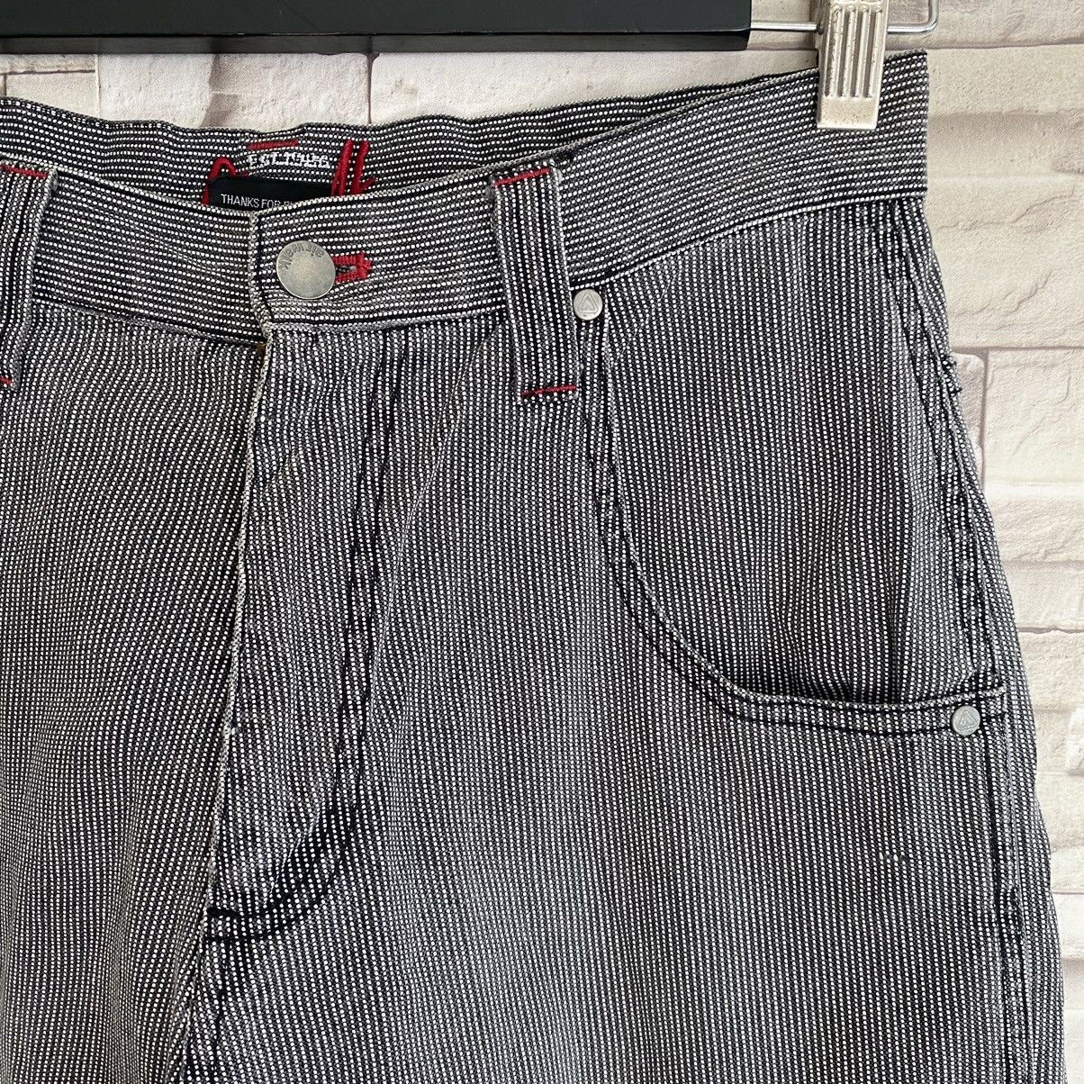 Airwalk Vintage Airwalk Carpenter Hickory Loose Pants Size US 28 / EU 44 - 7 Thumbnail