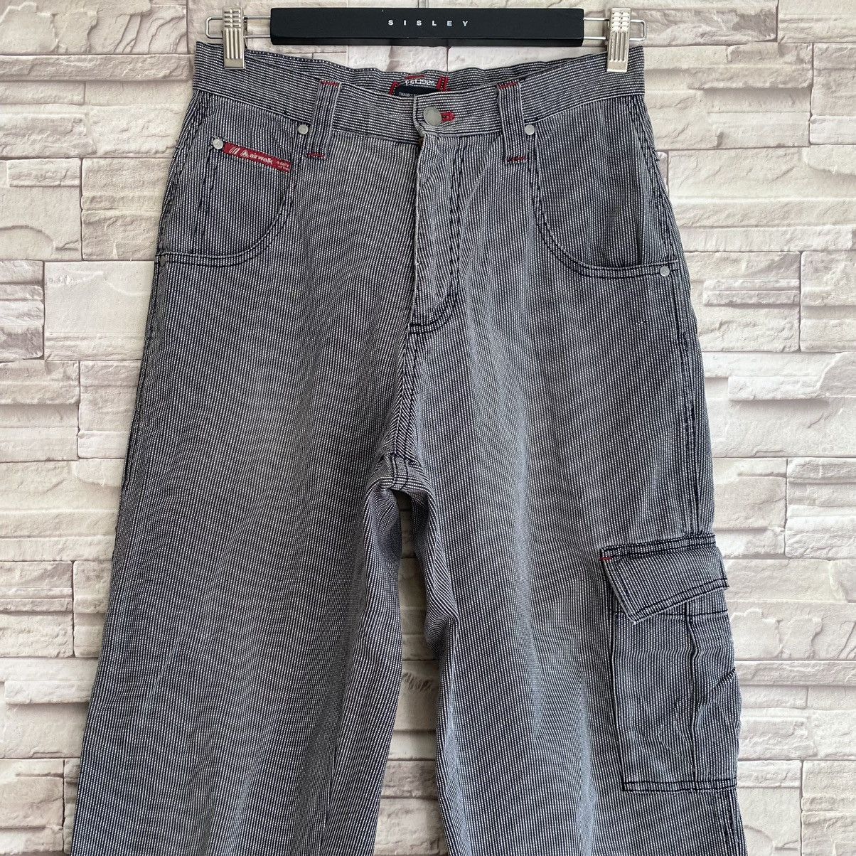 Airwalk Vintage Airwalk Carpenter Hickory Loose Pants Size US 28 / EU 44 - 4 Thumbnail