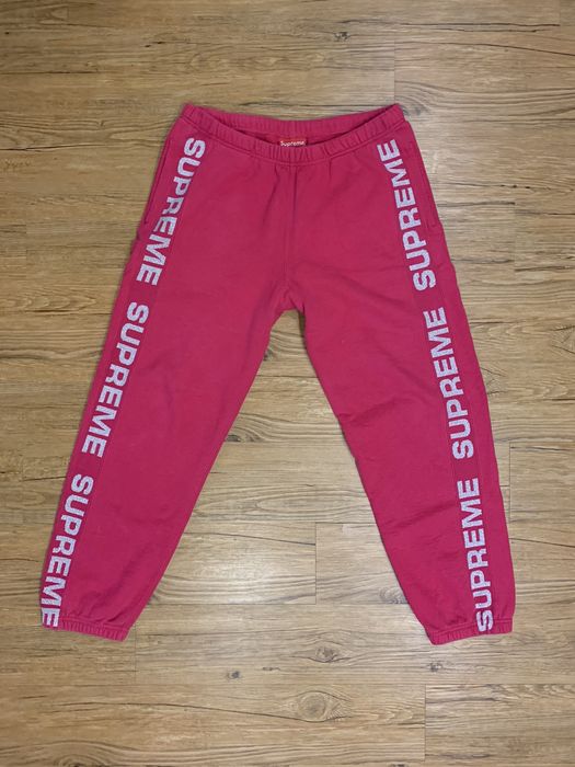 Supreme metallic best sale rib sweatpants