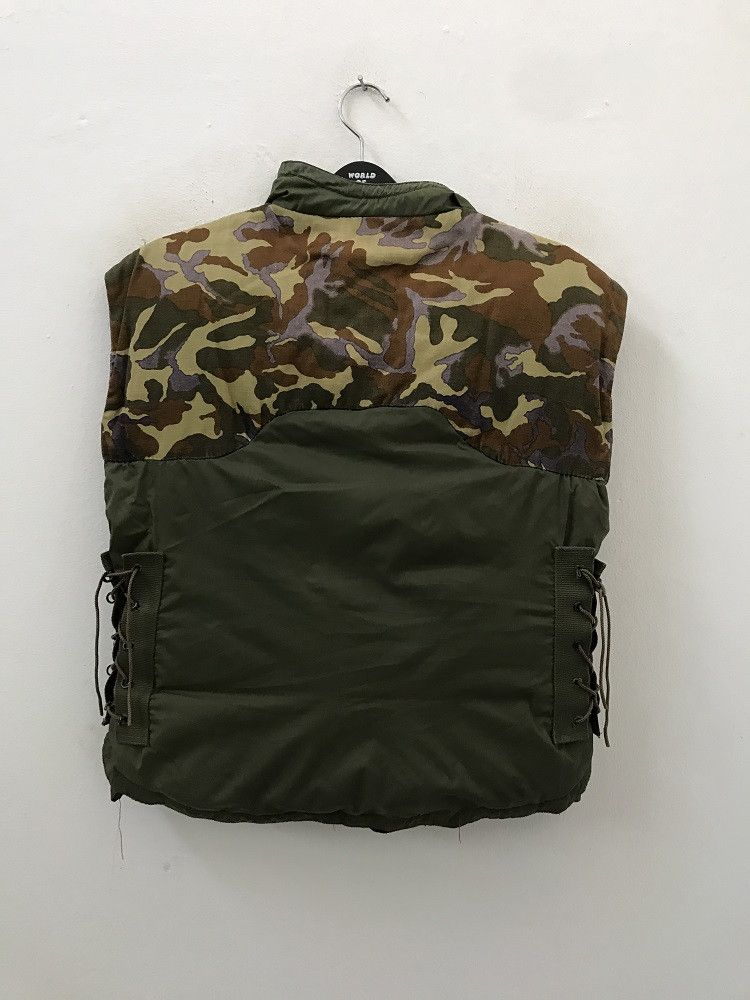 Vintage Vintage Olive Green Puffer Tactical Vest Size US S / EU 44-46 / 1 - 8 Thumbnail