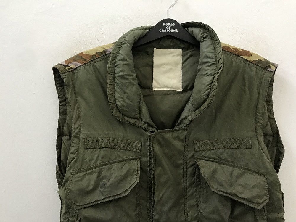 Vintage Vintage Olive Green Puffer Tactical Vest Size US S / EU 44-46 / 1 - 3 Thumbnail