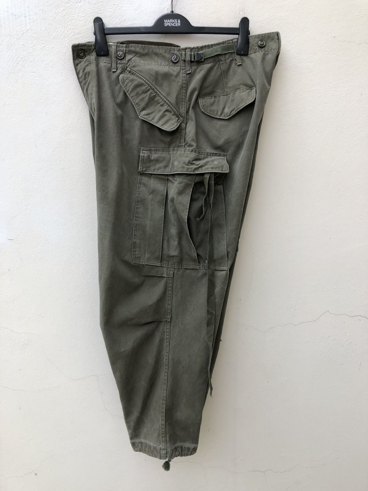 Vintage Japan Brand Parachute Cargo Combat Trouser Size US 36 / EU 52 - 12 Thumbnail