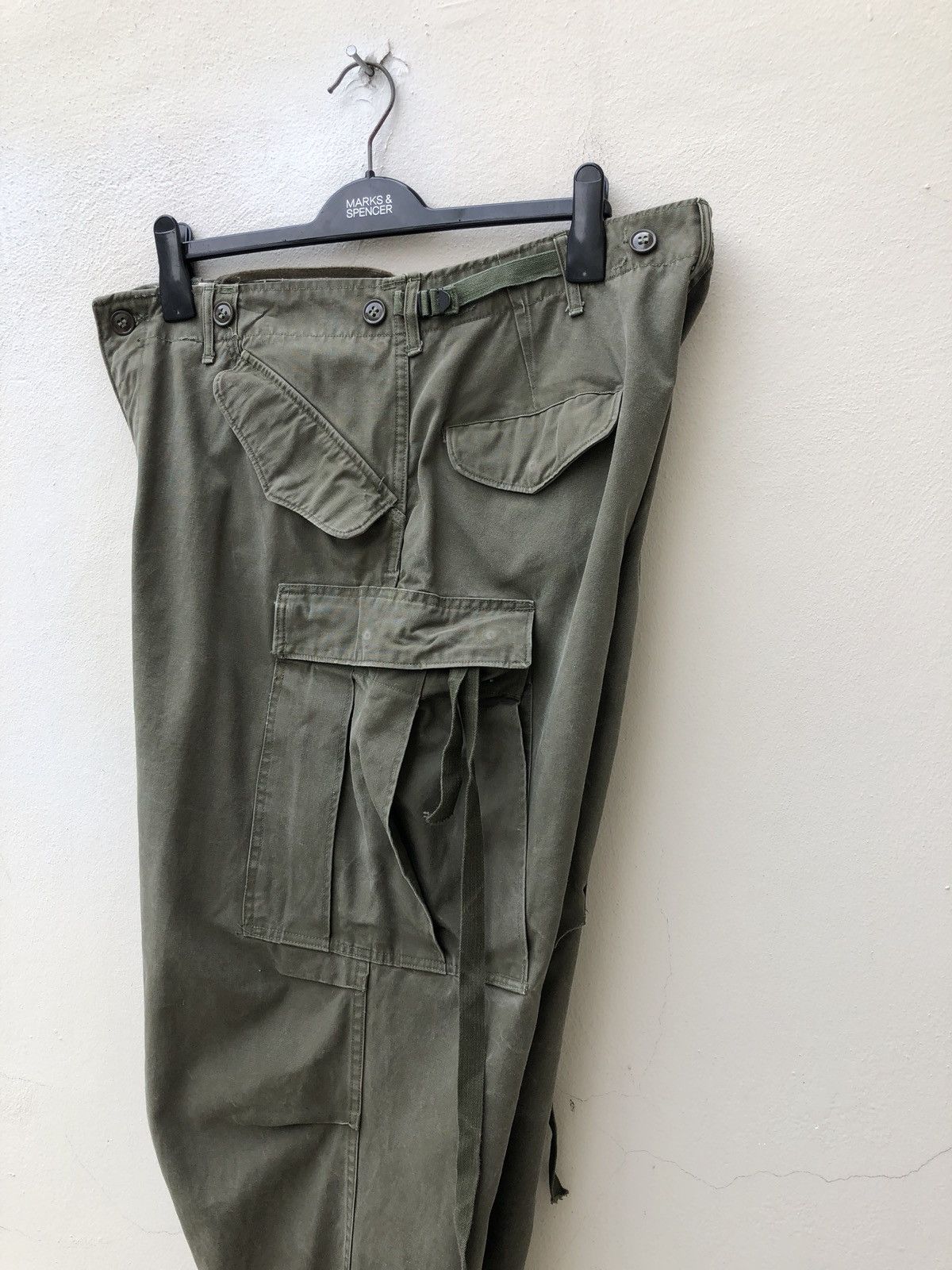 Vintage Japan Brand Parachute Cargo Combat Trouser Size US 36 / EU 52 - 13 Thumbnail