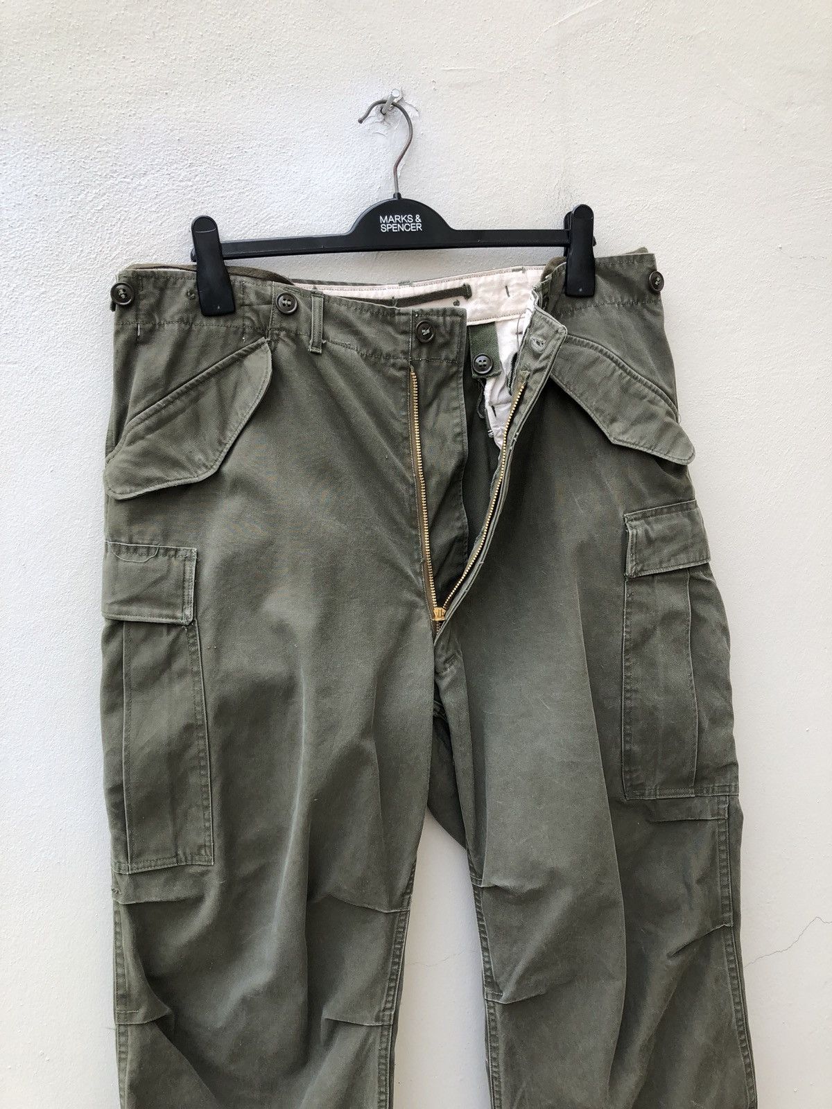 Vintage Japan Brand Parachute Cargo Combat Trouser Size US 36 / EU 52 - 4 Thumbnail