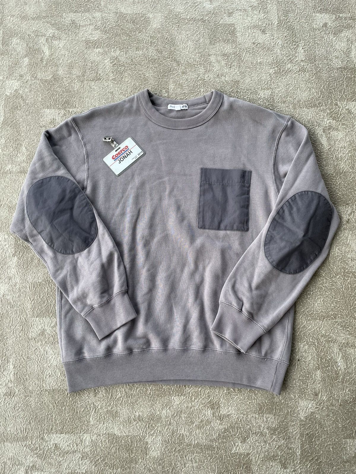 Designer × JW Anderson × Uniqlo JW Anderson x Uniqlo Elbow Patch Crewneck Size US L / EU 52-54 / 3 - 1 Thumbnail