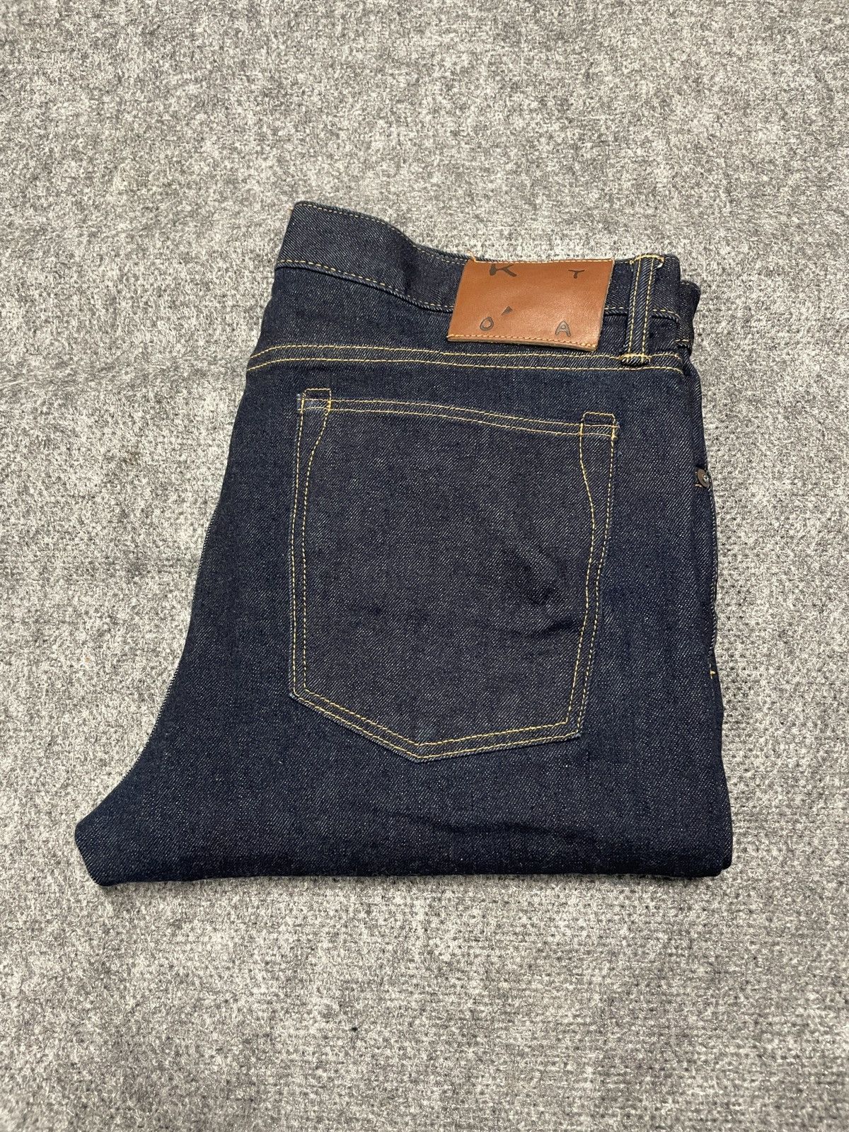 Kato Kato Selvedge Pen Slim Fit Jeans Mens 36x31 Indigo USA Made | Grailed